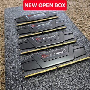 NEW G. SKILL Ripjaws V DDR4-3600 DRAM Memory 32GB 4x8GB F4-3600C16Q-32GVKC